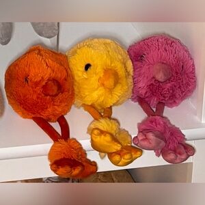Jellycat Zingy Chicks (set of 3) RARE!